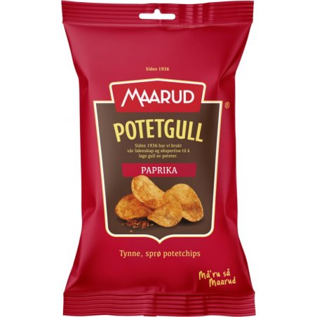 Potetgull Paprika Porsjonspakke Maarud