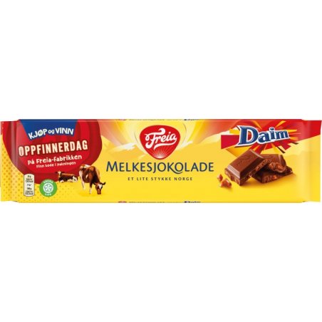 Melkesjokolade Daim Freia