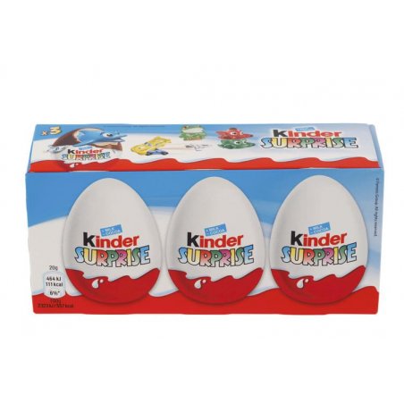 Kinderegg Surprise 3x20g