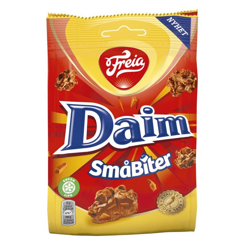 Daim Småbiter Freia Daim Småbiter Freia