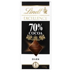 Cocoa Dark 70% Lindt Excellence