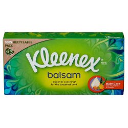 Kleenex Balsam Serviett Boks