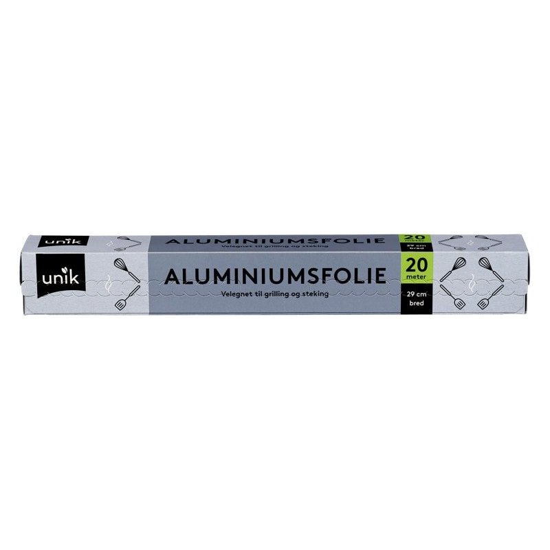Aluminiumsfolie 20m Unik Aluminiumsfolie 20m Unik