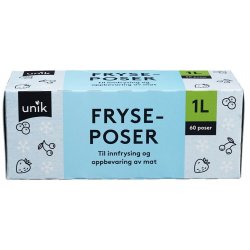 Fryseposer 1L Unik