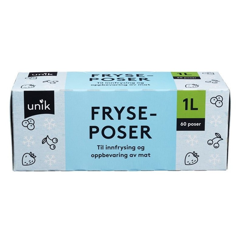 Fryseposer 1L Unik Fryseposer 1L Unik