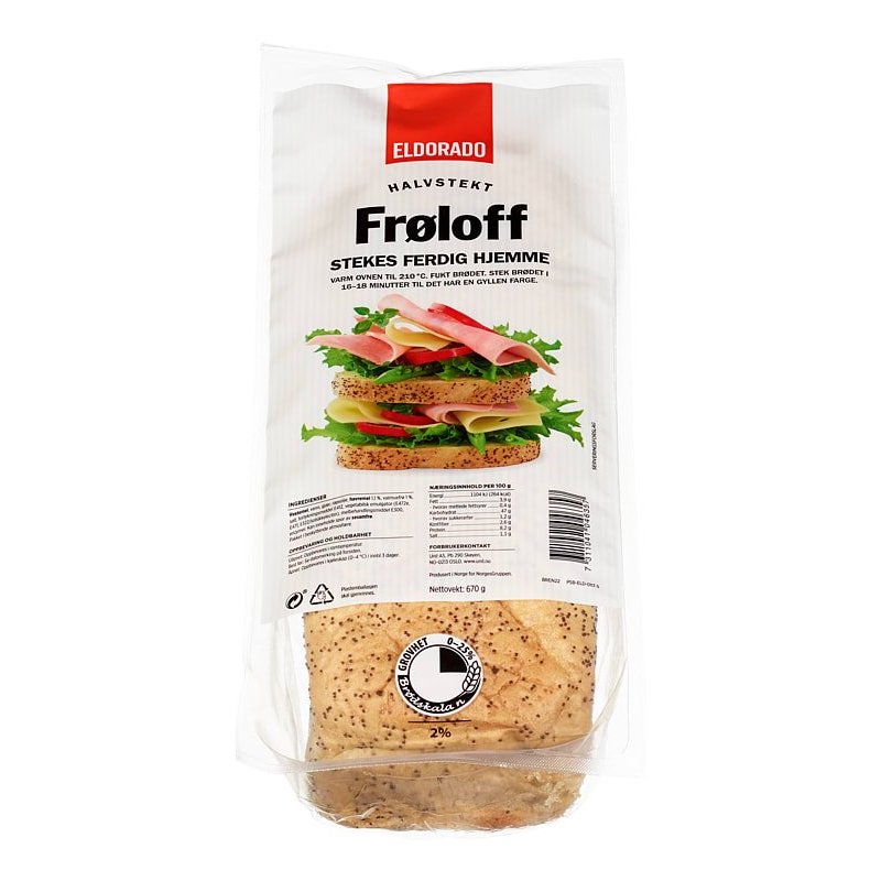 Frøloff Lettstekt Eldorado Frøloff Lettstekt Eldorado