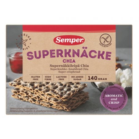 Superknacke Chia Glutenfri Semper