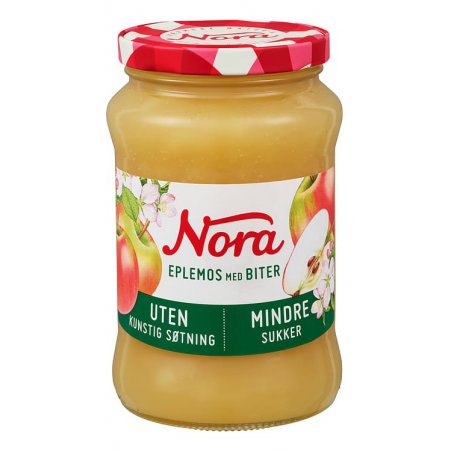 Eplemos Mindre Sukker Nora