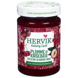 Plomme&Kirsebær Syltetøy Hervik