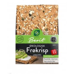 (UTSOLGT)Frøkrisp Knekkebrød Økologisk Berit N.