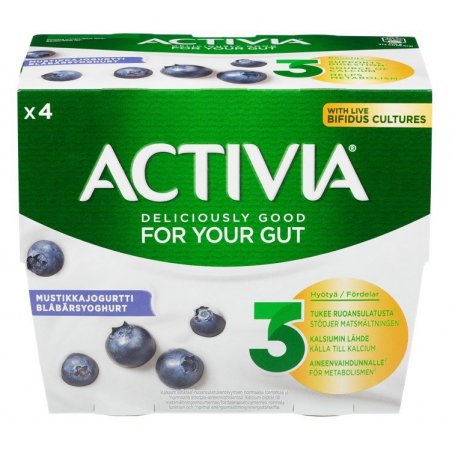 Activia Yoghurt Blåbær