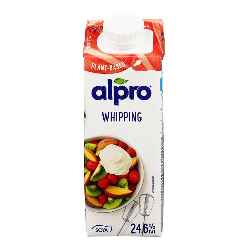 Soyabasert Kremfløte Alpro Soyabasert Kremfløte Alpro