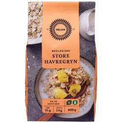 Havregryn Store Økologisk Helios