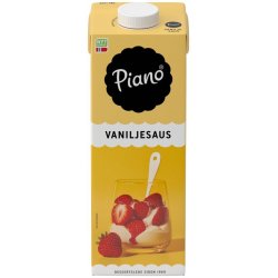 Vaniljesaus Piano