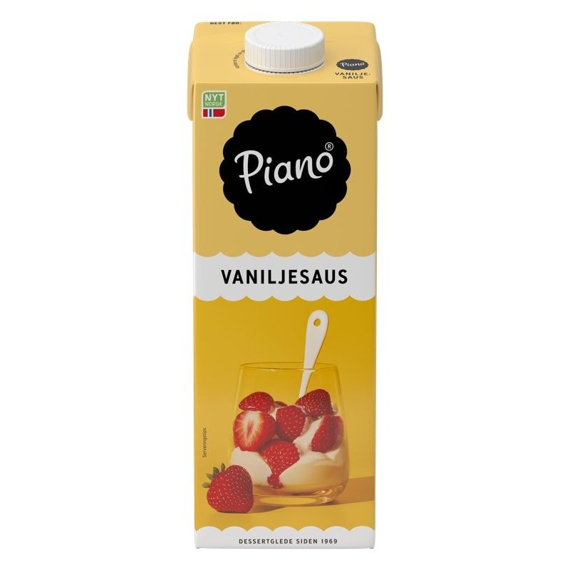 Vaniljesaus Piano Vaniljesaus Piano