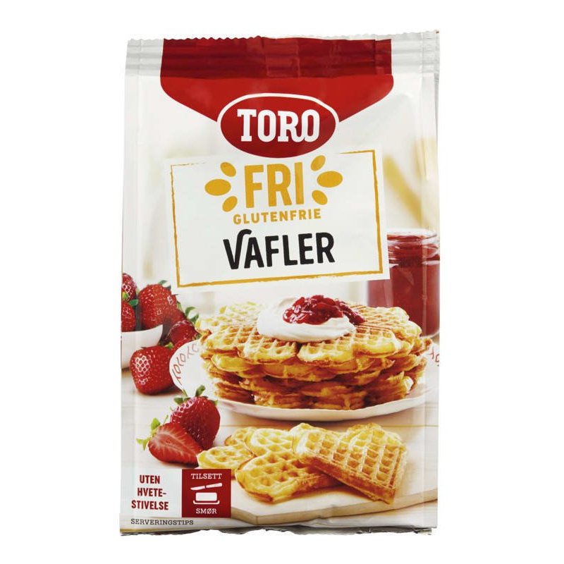 Vaffelmix Glutenfri Toro Vaffelmix Glutenfri Toro