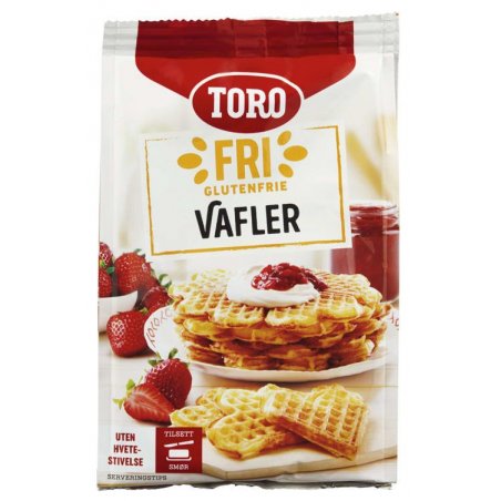 Vaffelmix Glutenfri Toro