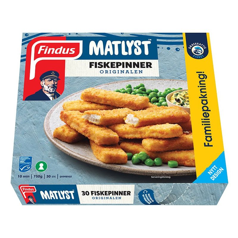 Findus Fiskepinner Findus Fiskepinner