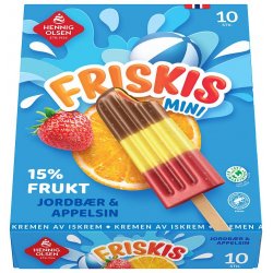 Friskis Jordbær&Appelsin Henning Olsen