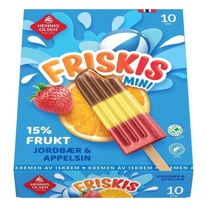 Friskis Jordbær&Appelsin Henning Olsen Friskis Jordbær&Appelsin Henning Olsen