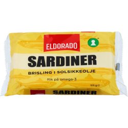 Sardiner Brisling I Olje Eldorado