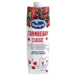 Tranebærjuice Original 1l Ocean Spray