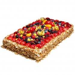 Fruktkake Firkantet