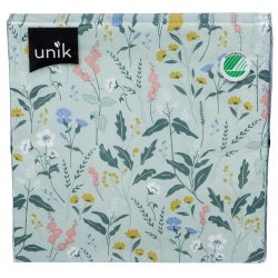 Serviett Lunsj Grønn Eng 20stk Unik