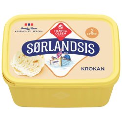Sørlandsis Krokan 2l Hennig-Olsen-Is