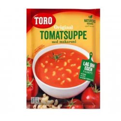 Tomatsuppe m/makaroni Toro