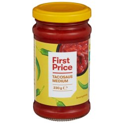 Taco Saus Medium 230g First Price