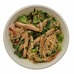 Vietnamesisk Nudlesalat m/Teriyakisaus