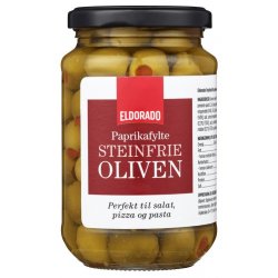 Oliven Paprikafyll U/Sten Eldorado