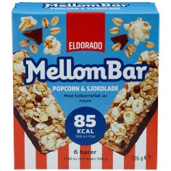 Mellombar Popcorn&Sjokolade Eldorado