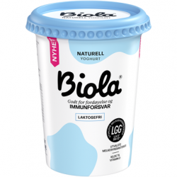Biola Yoghurt Naturell Laktosefri