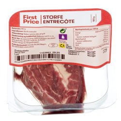 Storfe Entrecote 180g First Price SP