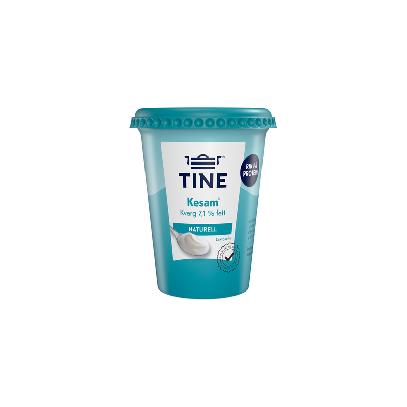 Kesam Original 7,1% Naturell Laktosefri Tine
