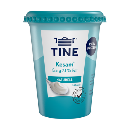 Kesam Original 7,1% Naturell Laktosefri Tine