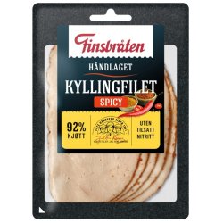 Kyllingfilet Spicy Pålegg 90g Finsbråten