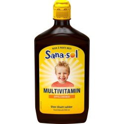 Sana-Sol 500ml m/Pant flytende Multivita