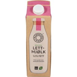 Lettmelk 1,2% Økologisk Røros