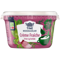 Creme Fraiche Urter&Hvitløk Tine