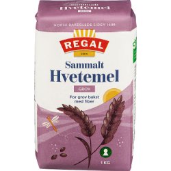 HVETEMEL SAMMALT GROV 1KG REGAL