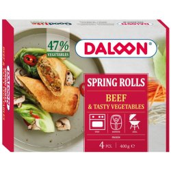 Vårrull m/Oksekjøtt 400g Daloon