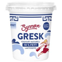 LAKTOSEFRI YOGHURT GRESK NATURELL  350G S