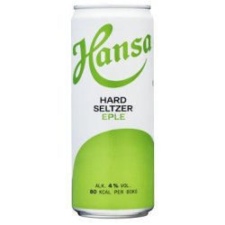 HANSA HARD SELTZER EPLE 0,33L BX