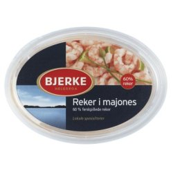 REKER I MAJONES 60% 180G BJERKE