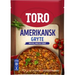 Amerikansk Gryte 187g Toro
