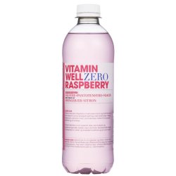 Vitamin Well Zero Raspberry 12x0,5l flaske