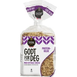 Knekkebrød Cottage Cheese 190g Sigdal